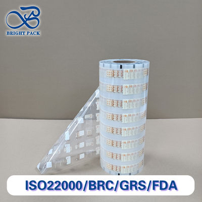 Film a rotoli di imballaggio in plastica ad alta barriera - Materiale composito a più strati per uso alimentare/medico/industriale, dimensioni e stampa personalizzabili