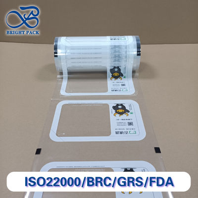 Top Sealing Peelable Film High Barrier Re-sealable Packaging ISO/FDA Certified Dimensioni personalizzate e ingombri riciclabili