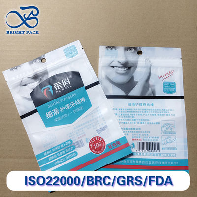 Sacchetti per filo interdentale premium per ordini all'ingrosso - Formato/Stampa personalizzati - Bustine in film composito