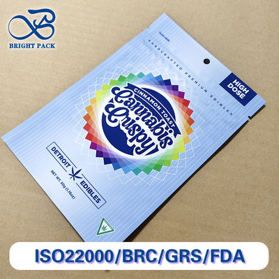 Sacchetti certificati antiinfanzia Imballaggi compositi multistrato con sigillo a prova di manomissione Dimensioni personalizzate Spessore Stampa CPSC ISO for Pharma