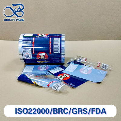 Film di imballaggio in rotoli per imballaggi alimentari traslucido personalizzabile