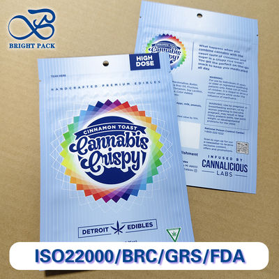 Sacchetti a prova di bambini personalizzati con chiusura a cerniera - senza BPA e riciclabili