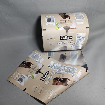 Film in rotolo BOPP/AL/PE senza fori di spillo e resistente alla perforazione per imballaggi ad alta barriera