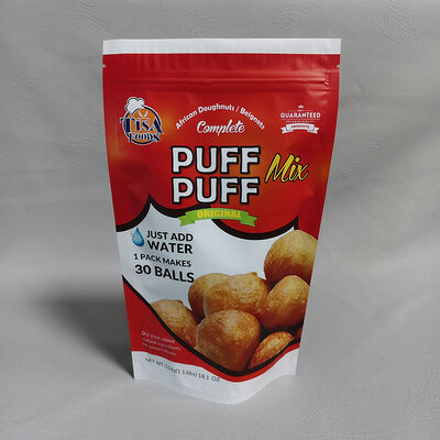 Stampa personalizzata, busta stand-up ad alta barriera con zip richiudibile