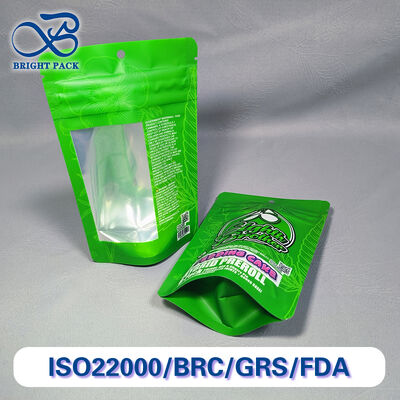 Busta Mylar Stand Up con Chiusura a Prova di Bambino - Sicurezza Certificata per Medicinali e Capsule di Detersivo