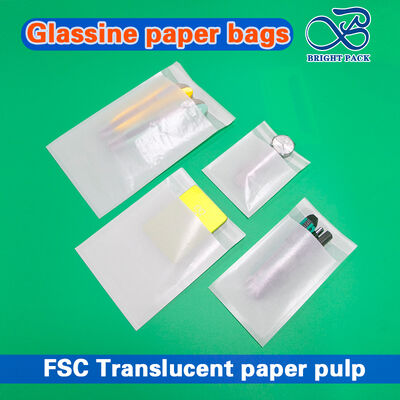 Tasse di carta di vetro trasparente 100% degradabili e personalizzabili per imballaggi di magliette e calze